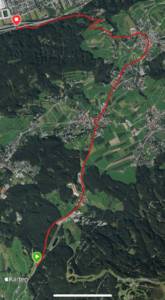 Ausweichroute von Innsbruck auf den den Brenner